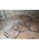 Lot de 4 Chaises Gastone RINALDI acier chromé