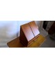 Ancienne armoire porte documents  boite range courrier vintage en noyer