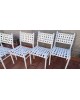 Suite de 7 chaises tressées TRICONFORT  vintage années 80