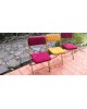 LAFUMA Chaises pliantes vintage Chantazur, France 1960 Set de 3