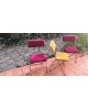 LAFUMA Chaises pliantes vintage Chantazur, France 1960 Set de 3