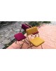 LAFUMA Chaises pliantes vintage Chantazur, France 1960 Set de 3