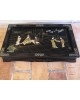 Ancienne Table basse rectangulaire Asiatique pliante