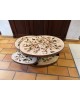 Table basse Georges Pelletier Vallauris La Roue Magnolias Vintage