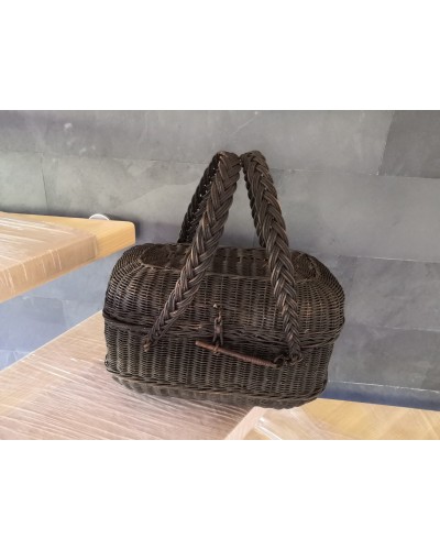 Panier ancien Osier Début XXème Siècle