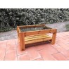 Table basse pin massif DLG REGAIN Années 70 vintage