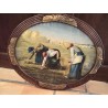 Tableau ancien Huile sur toile "Les Glaneuses" par Jean-François Millet