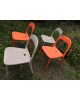 Suite de 4 chaises Gondole vintage design de Carl Öjerstam et Magnus Eleback