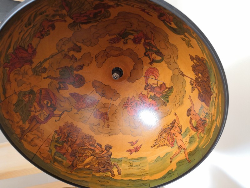 Globe terrestre Mappemonde éclairante vintage années 60 - BOLIS éditeur  Italy