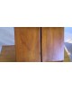 Ancienne armoire porte documents boite range courrier vintage en noyer