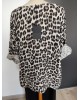 Top imprimé léopard 100% coton NEUF 42/42