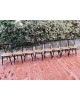 Suite de 8 chaises scandinaves DLG Fanett par ilmari Tapiovaara  vintage 1960