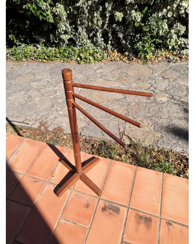 Porte serviettes Valet de Chambre bois vintage