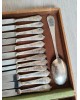 Grande ménagère 12 personnes  vintage 51 pièces ARG 008