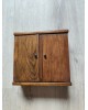 Armoire boîte à clés imprimerie vintage bois