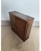 Armoire boîte à clés imprimerie vintage bois