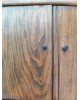 Armoire boîte à clés imprimerie vintage bois