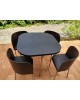Table et 4 Chaises Modèle Fusion par Sandra Kragnert pour Ikea, Suède, 1990s