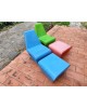 Fauteuil et ottoman de Wiel Arets pour Quinze & Milan vintage