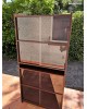 Paire de bibliothèques vitrées par D. Rozaffy – 1960