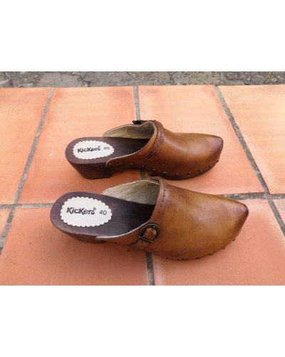 Paire de sabots KICKERS 40 vintage