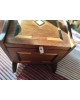 Ancienne boîte à couture coffret marqueterie vintage bois et ps
