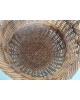Panier Cache-pot rotin ancien vintage