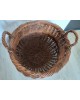 Panier Cache-pot rotin ancien vintage