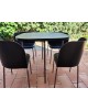 Table et 4 Chaises Modèle Fusion par Sandra Kragnert pour Ikea, Suède, 1990s