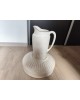 Nécessaire De Toilette Ancien Longchamp faïence broc pichet bassine cuvette art deco 1920