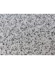 Table bistrot rectangulaire fer et plateau en Terrazzo vintage 1970