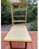 Table Bureau bibliothèque escamotable vintage Pin