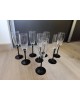 8 Flûtes à champagne Luminarc années 70