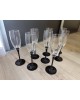 8 Flûtes à champagne Luminarc années 70