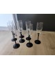 8 Flûtes à champagne Luminarc années 70