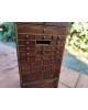 Ancienne layette d'horloger MANUFRANCE 24 tiroirs