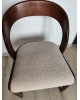 BAUMANN Suite de 4 chaises Gondole vintage 1970