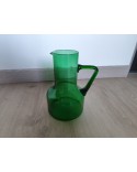 Pichet Carafe Broc en verre soufflé vintage