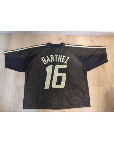 Maillot foot BARTHEZ 2002 Goal 16 L vintage