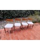 FRISTHO FRANEKER Set de 4 chaises scandinaves vintage années 60