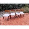 FRISTHO FRANEKER Set de 4 chaises scandinaves vintage années 60