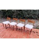 FRISTHO FRANEKER Set de 4 chaises scandinaves vintage années 60