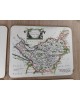 Série de 5 cartes dessous de plat vintage par Robert Morden