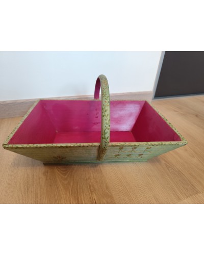 Panier de jardinier vendanges pour cueillette vintage