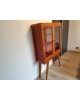 Bibliothèque Vitrine Cabinet scandinave vintage Années 60