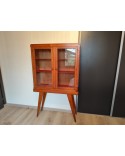Bibliothèque Vitrine Cabinet scandinave vintage Années 60