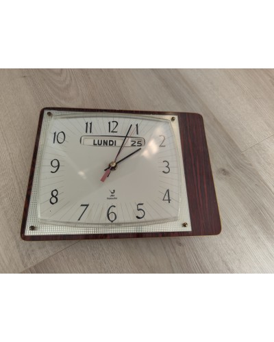 Pendule murale vintage JAZ 1970