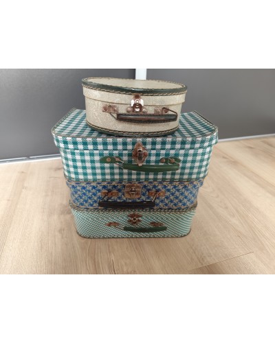 Valises Boite à chapeau vinateg 1970