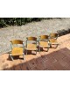 4 Chaises enfant empilables Vintage