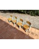 4 Chaises enfant empilables Vintage